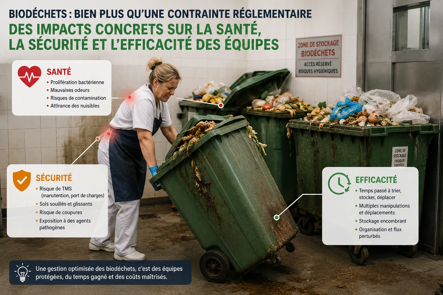 Biodéchets en entreprise
