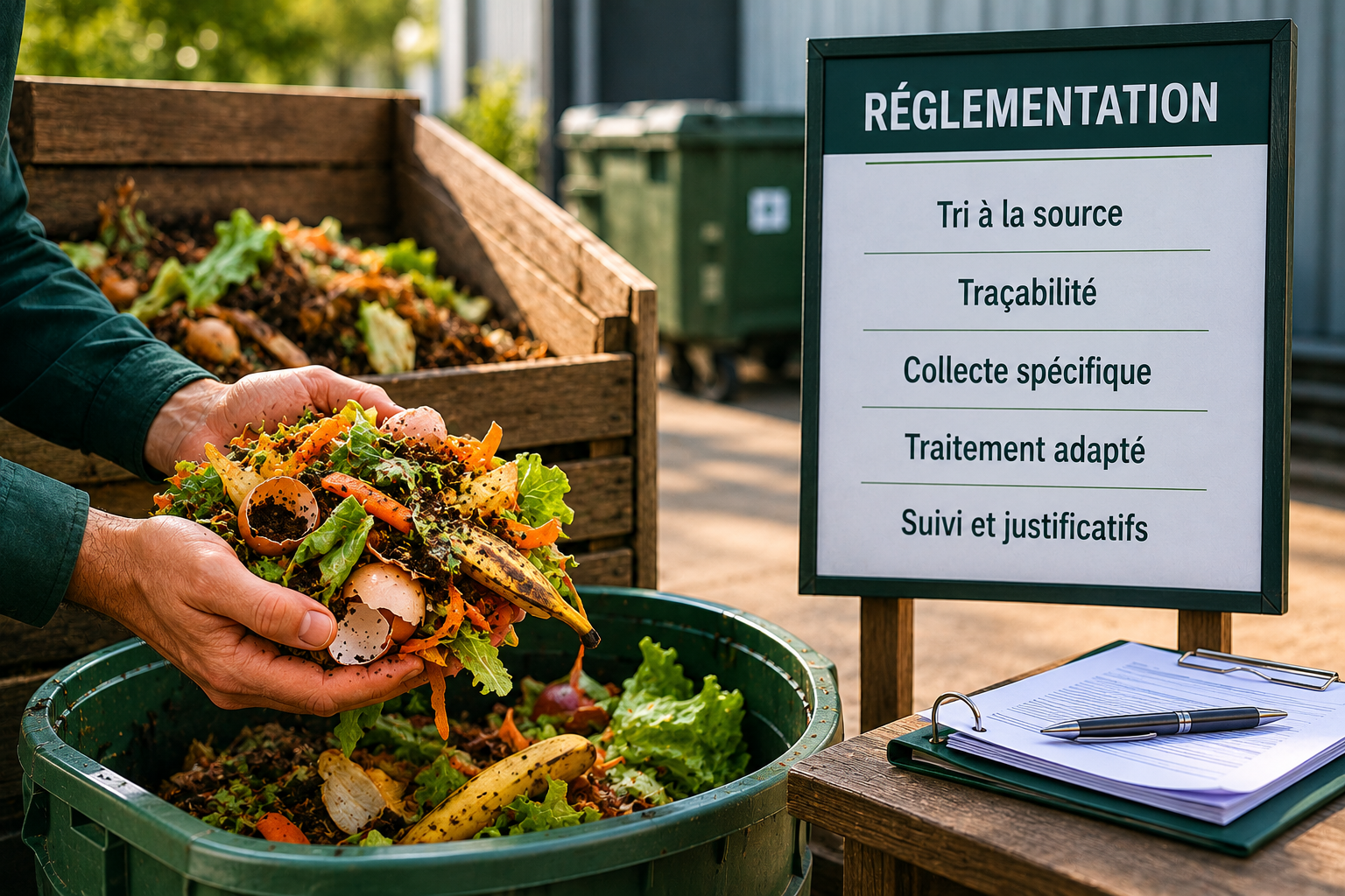 Gestion des biodéchets